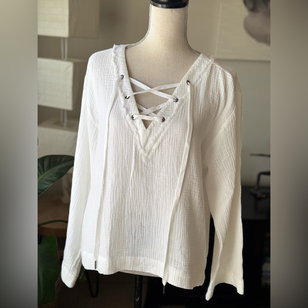 Cloth & Stone Long Sleeve Shirt, 100% Cotton, Size L, New w/Tag.